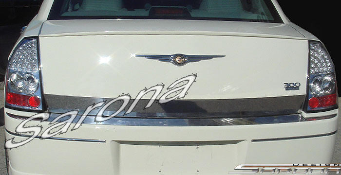 Custom Chrysler 300C  Sedan Trunk Wing (2004 - 2007) - $165.00 (Part #CR-014-TW)